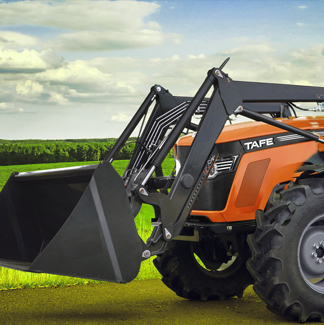 TAFE 7515R Rops Schaltgetriebe 74 PS